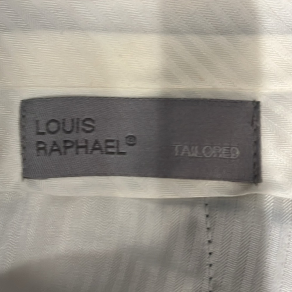 Navy Blue Dress Pants 36x30 by Louis Raphael - Picture 3 of 4